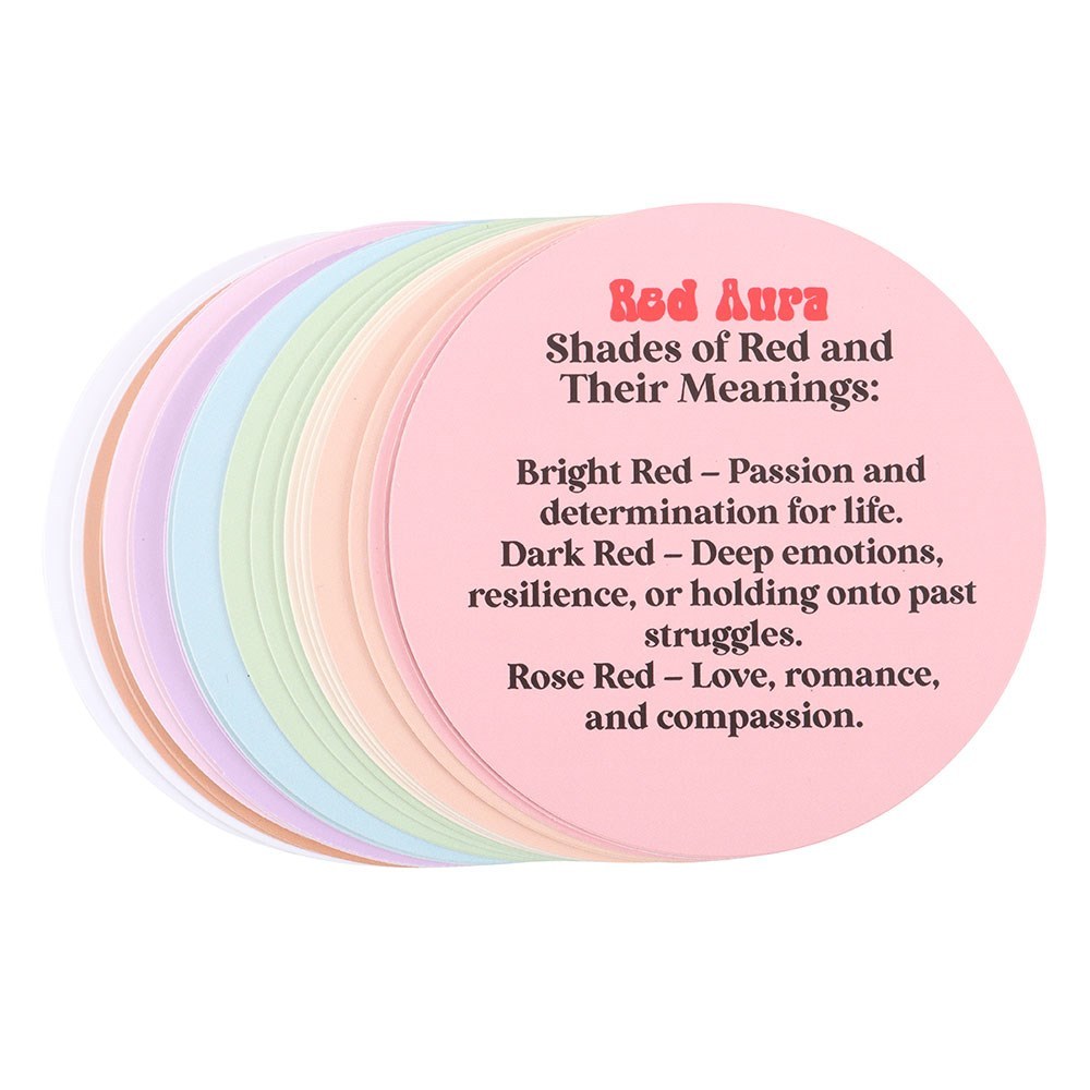 Something Different - Set of 36 Aura Reading Cards Jeu de cartes - Multicolore